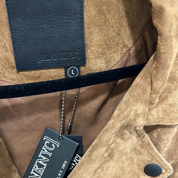 Blank NYC NWT suede leather biker jacket - Picture 7 of 10
